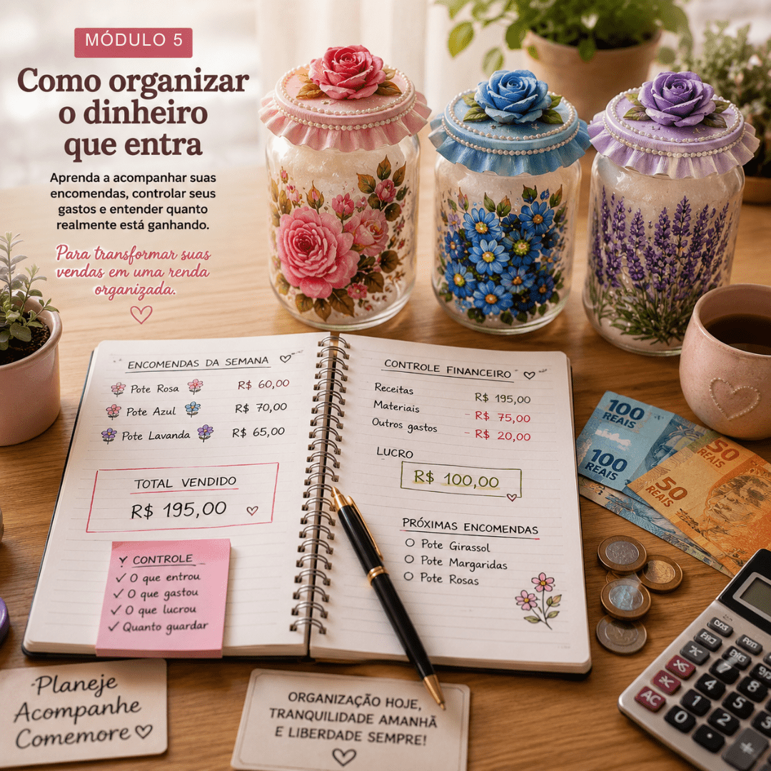 Como organizar o dinheiro