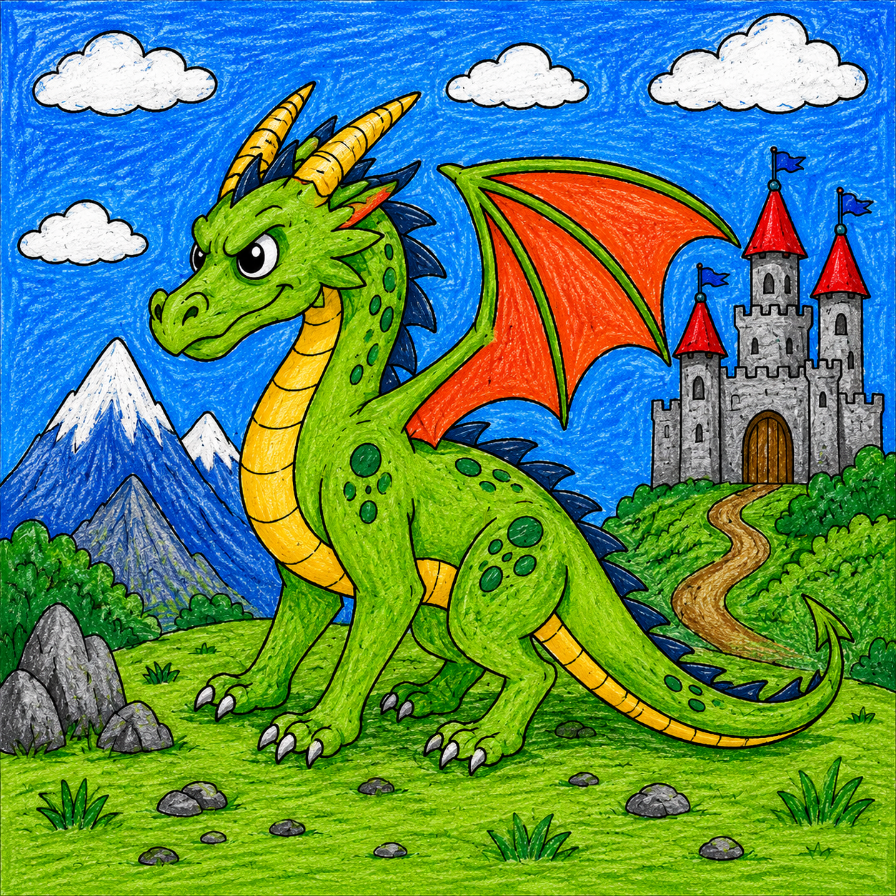 Desenho para colorir