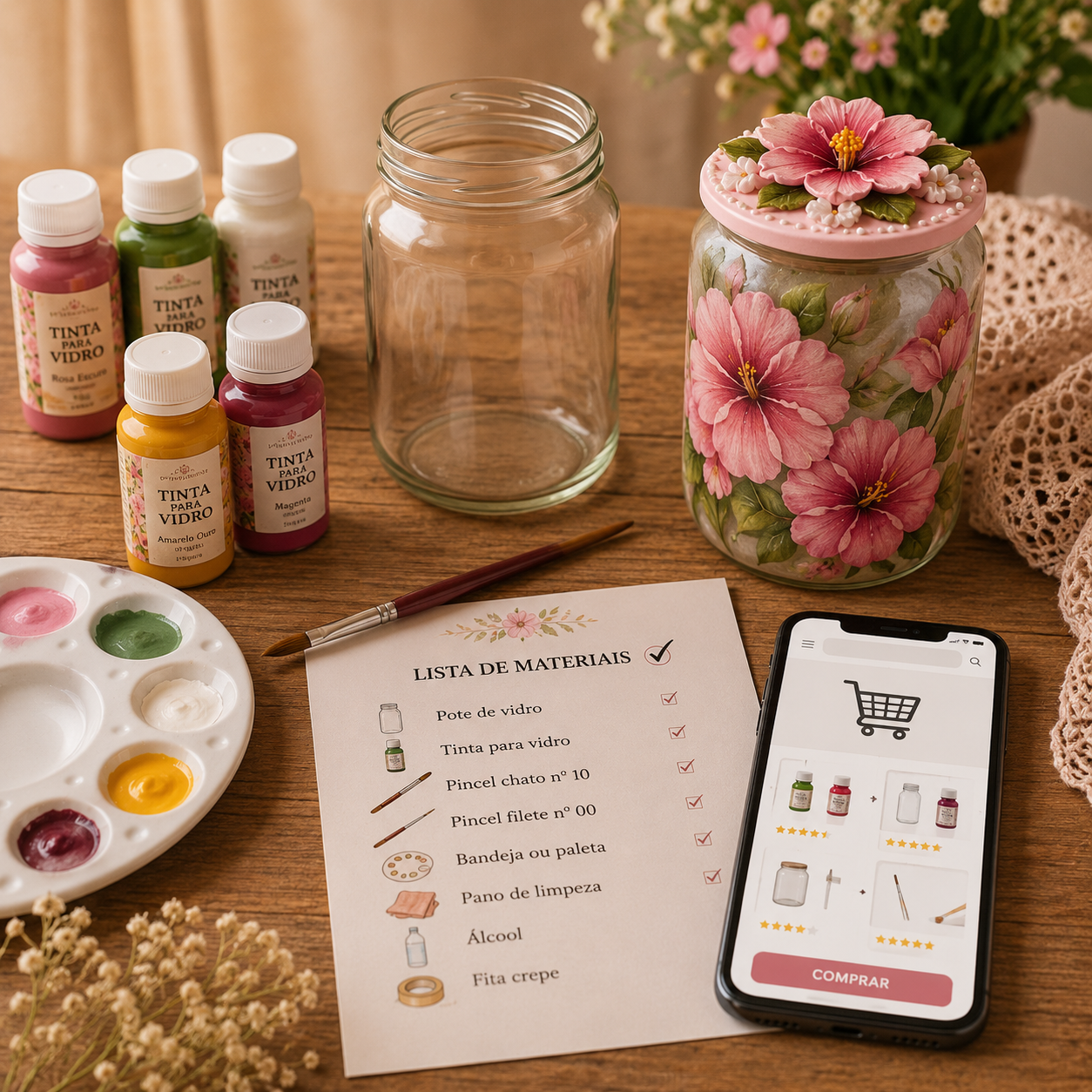 Materials and shopping list