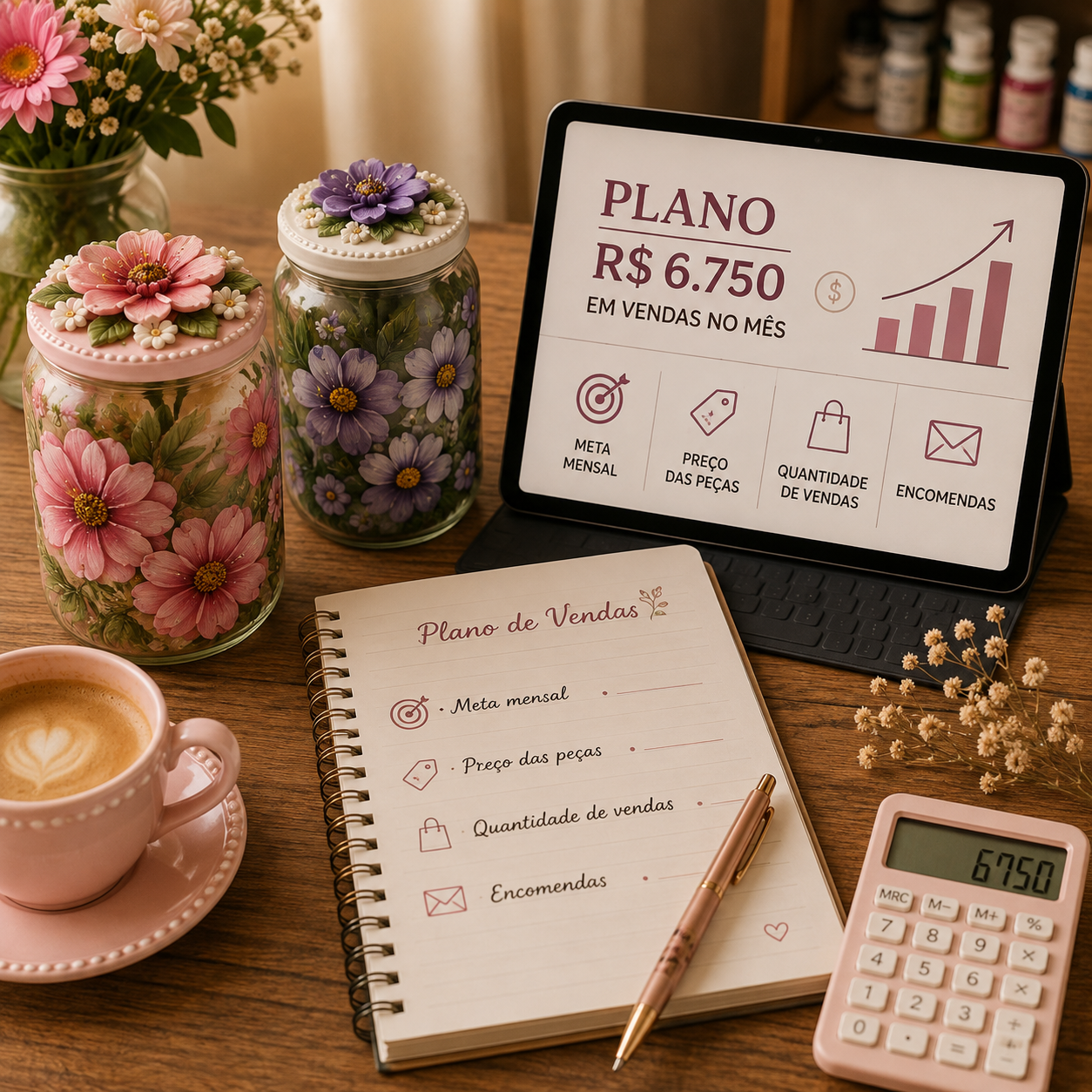 $6,750 monthly sales plan